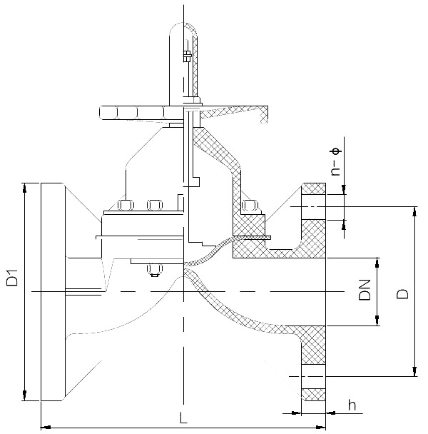 UPVC G41F-6U/10U 法兰式隔膜阀DN15-300-恒行3